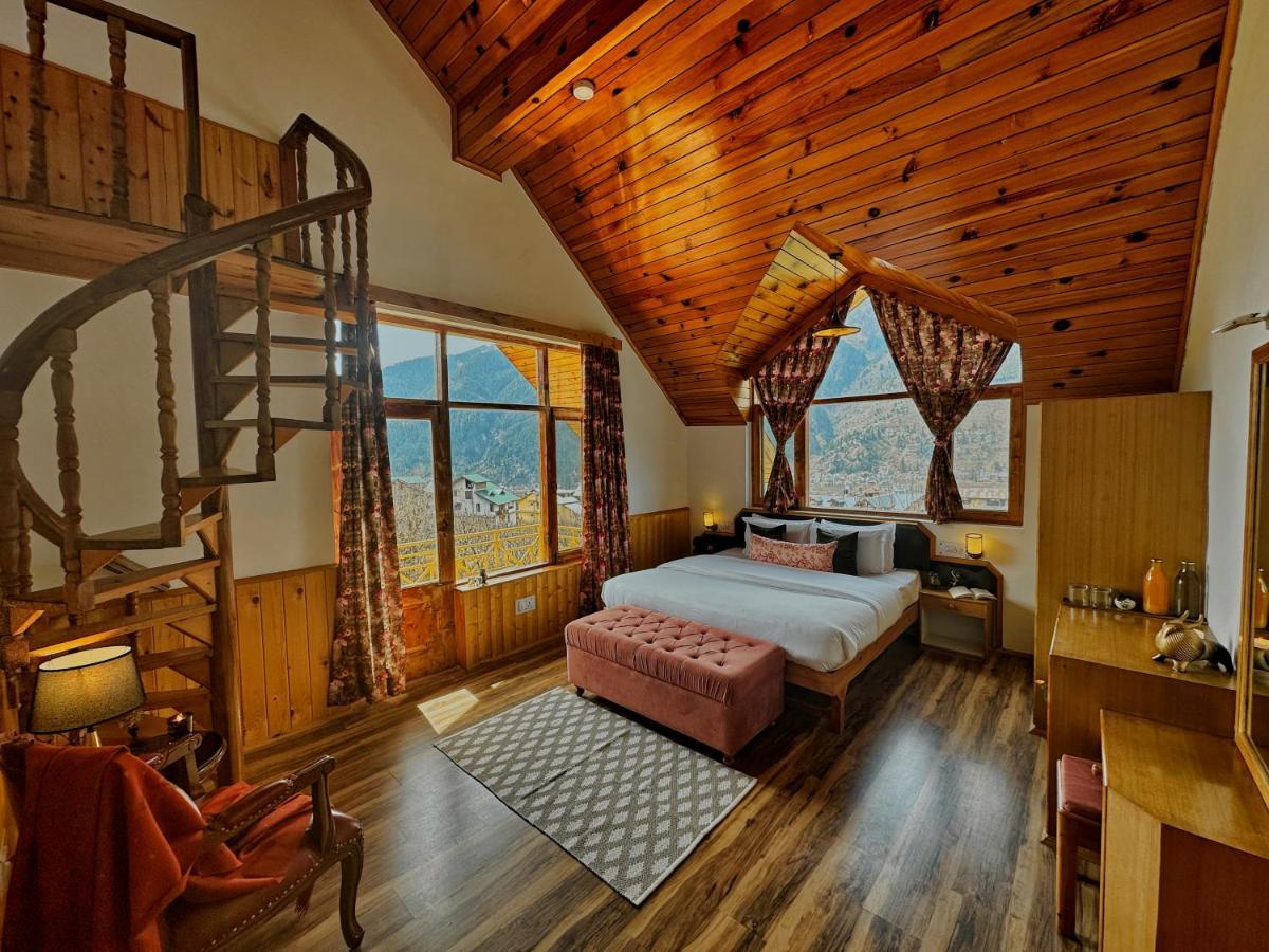 The Wooden Chalet, Manali Exterior foto